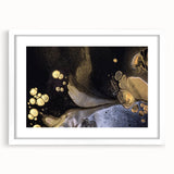 Fluid Acrylic Wall Decor – Black & Gold Luxury Abstract
