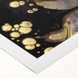 Fluid Acrylic Wall Decor – Black & Gold Luxury Abstract
