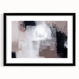 Earthen Harmony Abstracts - Monochrome & Taupe Abstract Wall Art
