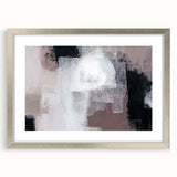 Earthen Harmony Abstracts - Monochrome & Taupe Abstract Wall Art