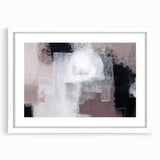 Earthen Harmony Abstracts - Monochrome & Taupe Abstract Wall Art