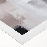 Earthen Harmony Abstracts - Monochrome & Taupe Abstract Wall Art