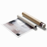 Earthen Harmony Abstracts - Monochrome & Taupe Abstract Wall Art