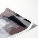 Earthen Harmony Abstracts - Monochrome & Taupe Abstract Wall Art