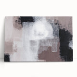 Earthen Harmony Abstracts - Monochrome & Taupe Abstract Wall Art