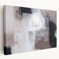 Earthen Harmony Abstracts - Monochrome & Taupe Abstract Wall Art