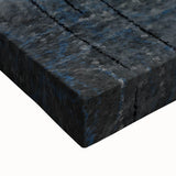 Moody Modern Wall Art – Deep Blue & Gray Abstract Landscape