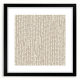 Geometric Abstract Canvas Art – Minimal Dot Grid in Soft Beige