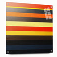 Striped Abstract Geometric Wall Art – Bold Modern Colorful Print