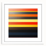 Striped Abstract Geometric Wall Art – Bold Modern Colorful Print