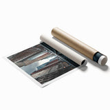 Contemporary City Wall Decor – Skyscraper Street Perspective Art