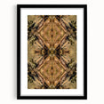 Contemporary Canvas Art – Symmetrical Earth Tone Abstract Design