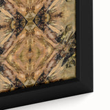 Contemporary Canvas Art – Symmetrical Earth Tone Abstract Design