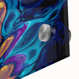 Vibrant Fluid Abstract Wall Art – Modern Fluid Art Prints Canvas