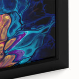 Vibrant Fluid Abstract Wall Art – Modern Fluid Art Prints Canvas