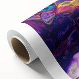 Vibrant Fluid Abstract Wall Art – Modern Fluid Art Prints Canvas