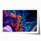 Vibrant Fluid Abstract Wall Art – Modern Fluid Art Prints Canvas