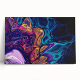 Vibrant Fluid Abstract Wall Art – Modern Fluid Art Prints Canvas
