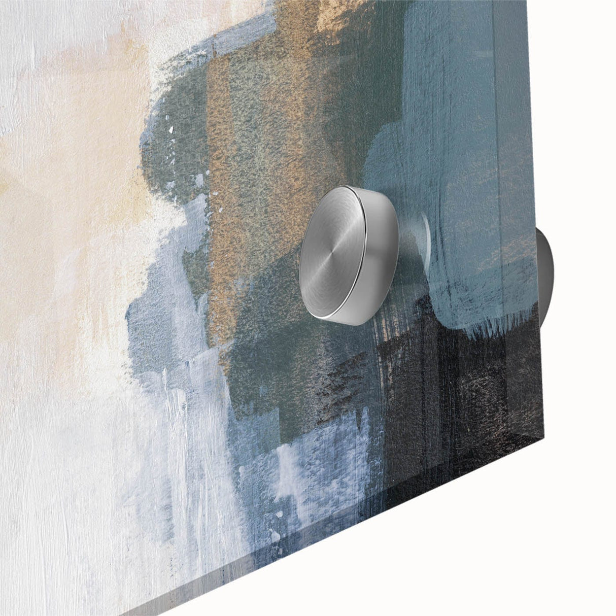 Modern Abstract Wall Art in Earth Tones – Earthen Harmony Canvas