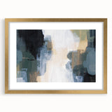 Modern Abstract Wall Art in Earth Tones – Earthen Harmony Canvas