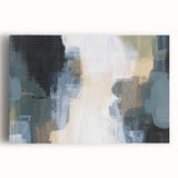 Modern Abstract Wall Art in Earth Tones – Earthen Harmony Canvas