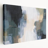 Modern Abstract Wall Art in Earth Tones – Earthen Harmony Canvas