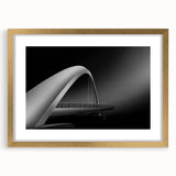 Modern Architectural Bridge - Fine Art Photography Framed Prints