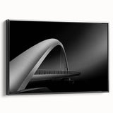 Modern Architectural Bridge - Fine Art Photography Framed Prints