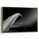 Modern Architectural Bridge - Fine Art Photography Framed Prints