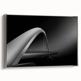 Modern Architectural Bridge - Fine Art Photography Framed Prints