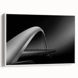 Modern Architectural Bridge - Fine Art Photography Framed Prints