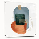 Geometric Minimalist Abstract Wall Art – Modern Canvas Print