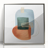 Geometric Minimalist Abstract Wall Art – Modern Canvas Print