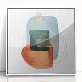 Geometric Minimalist Abstract Wall Art – Modern Canvas Print
