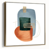 Geometric Minimalist Abstract Wall Art – Modern Canvas Print