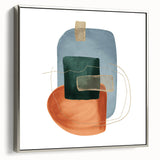 Geometric Minimalist Abstract Wall Art – Modern Canvas Print