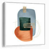 Geometric Minimalist Abstract Wall Art – Modern Canvas Print