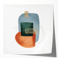 Geometric Minimalist Abstract Wall Art – Modern Canvas Print
