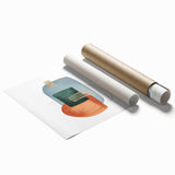 Geometric Minimalist Abstract Wall Art – Modern Canvas Print