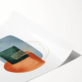 Geometric Minimalist Abstract Wall Art – Modern Canvas Print