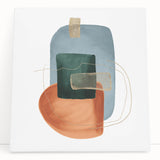 Geometric Minimalist Abstract Wall Art – Modern Canvas Print