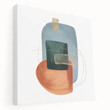 Geometric Minimalist Abstract Wall Art – Modern Canvas Print