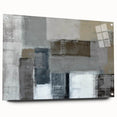 Modern Art Prints – Neutral Gray & Beige Geometric Abstract