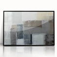 Modern Art Prints – Neutral Gray & Beige Geometric Abstract