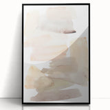 Minimalist Serene Landscape Wall Art – Abstract Earthy Tones