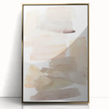 Minimalist Serene Landscape Wall Art – Abstract Earthy Tones