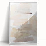 Minimalist Serene Landscape Wall Art – Abstract Earthy Tones