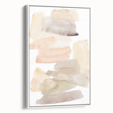 Minimalist Serene Landscape Wall Art – Abstract Earthy Tones
