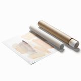 Minimalist Serene Landscape Wall Art – Abstract Earthy Tones