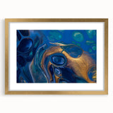 Elegant Fluid Abstract Wall Art – Modern Fluid Art Prints Canvas